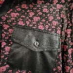 Thumbnail for BSF Boutiques San Francisco Sheer Floral Blouse / Sheer Floral Blouse - M