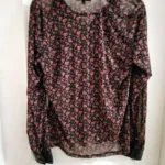 Thumbnail for BSF Boutiques San Francisco Sheer Floral Blouse / Sheer Floral Blouse - M
