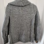 Thumbnail for J.Crew Chunky Shawl Collar Cardigan | Grey Shawl Collar Cardigan – S