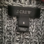 Thumbnail for J.Crew Chunky Shawl Collar Cardigan | Grey Shawl Collar Cardigan – S