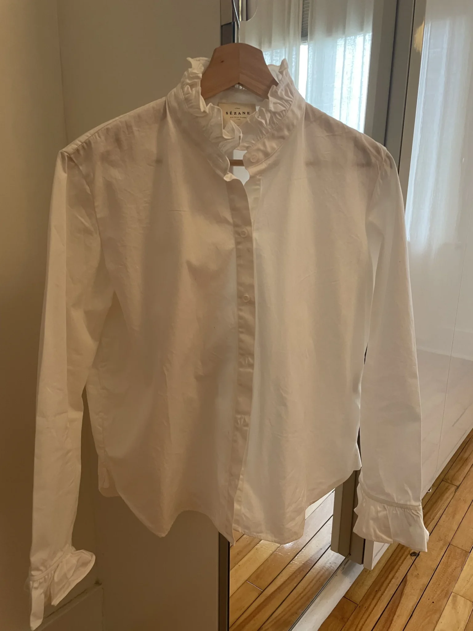 Image for Sézane | chemise Erine blanc cassé
