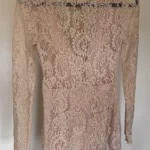 Thumbnail for The Jetset Diaries - Robe courte XS en nude - Jamais porté
