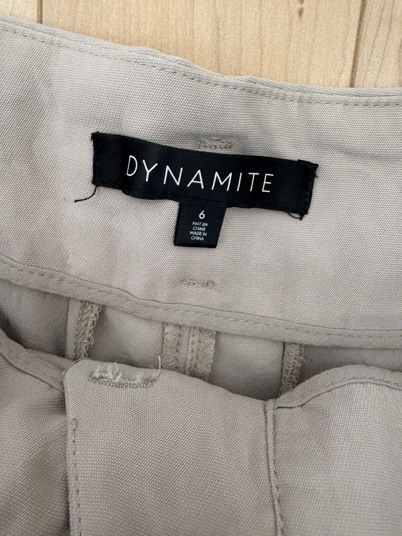 Image for Dynamite beige trousers