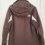 Thumbnail for Manteau The North Face 3-en-1 Triclimate HyVent , couche intérieure en polaire, brun et ivoire