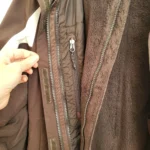 Thumbnail for Manteau The North Face 3-en-1 Triclimate HyVent , couche intérieure en polaire, brun et ivoire