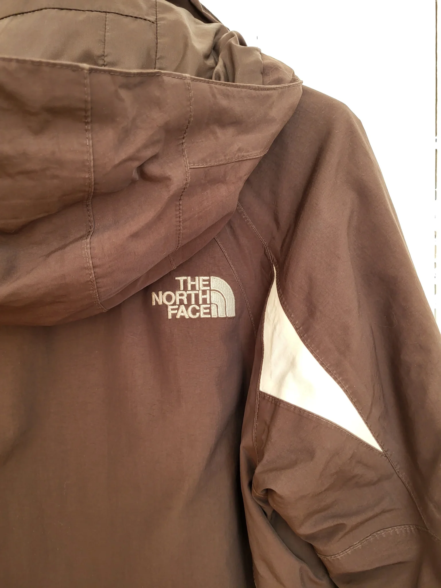 Image for Manteau The North Face 3-en-1 Triclimate HyVent , couche intérieure en polaire, brun et ivoire