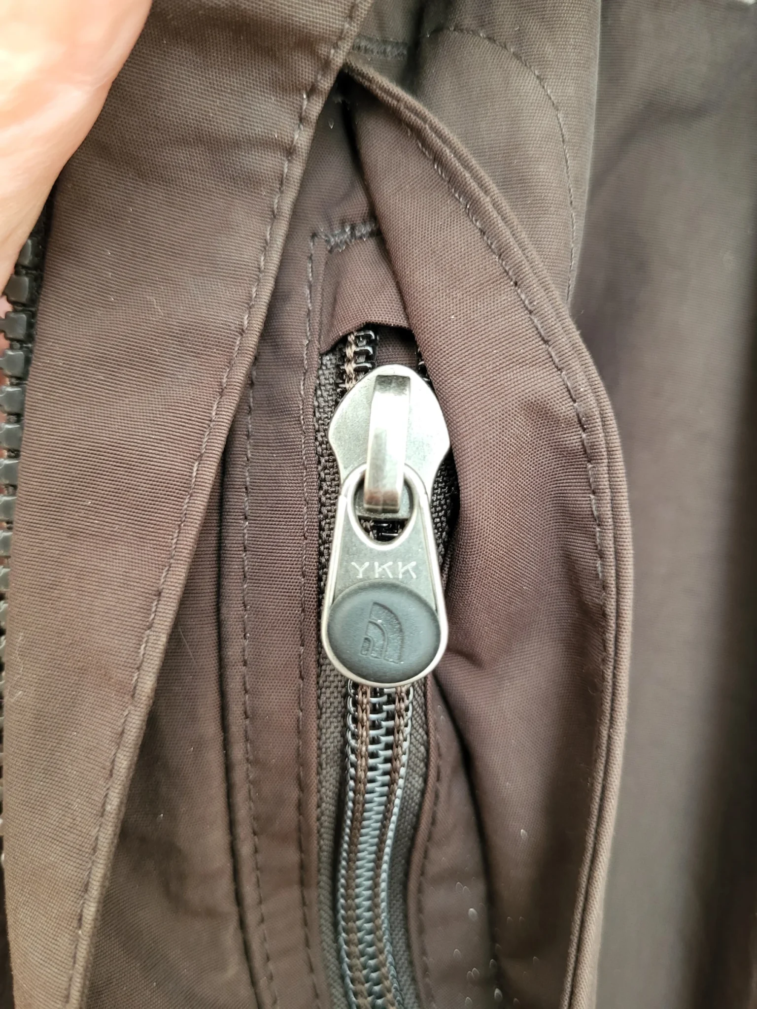 Image for Manteau The North Face 3-en-1 Triclimate HyVent , couche intérieure en polaire, brun et ivoire