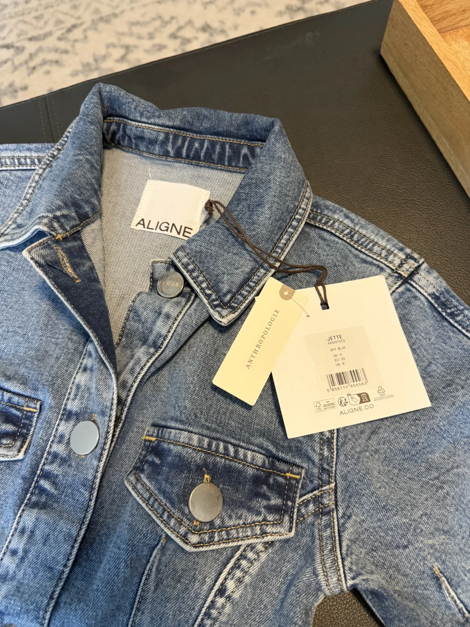 Image for Chemise en jeans avec bouton