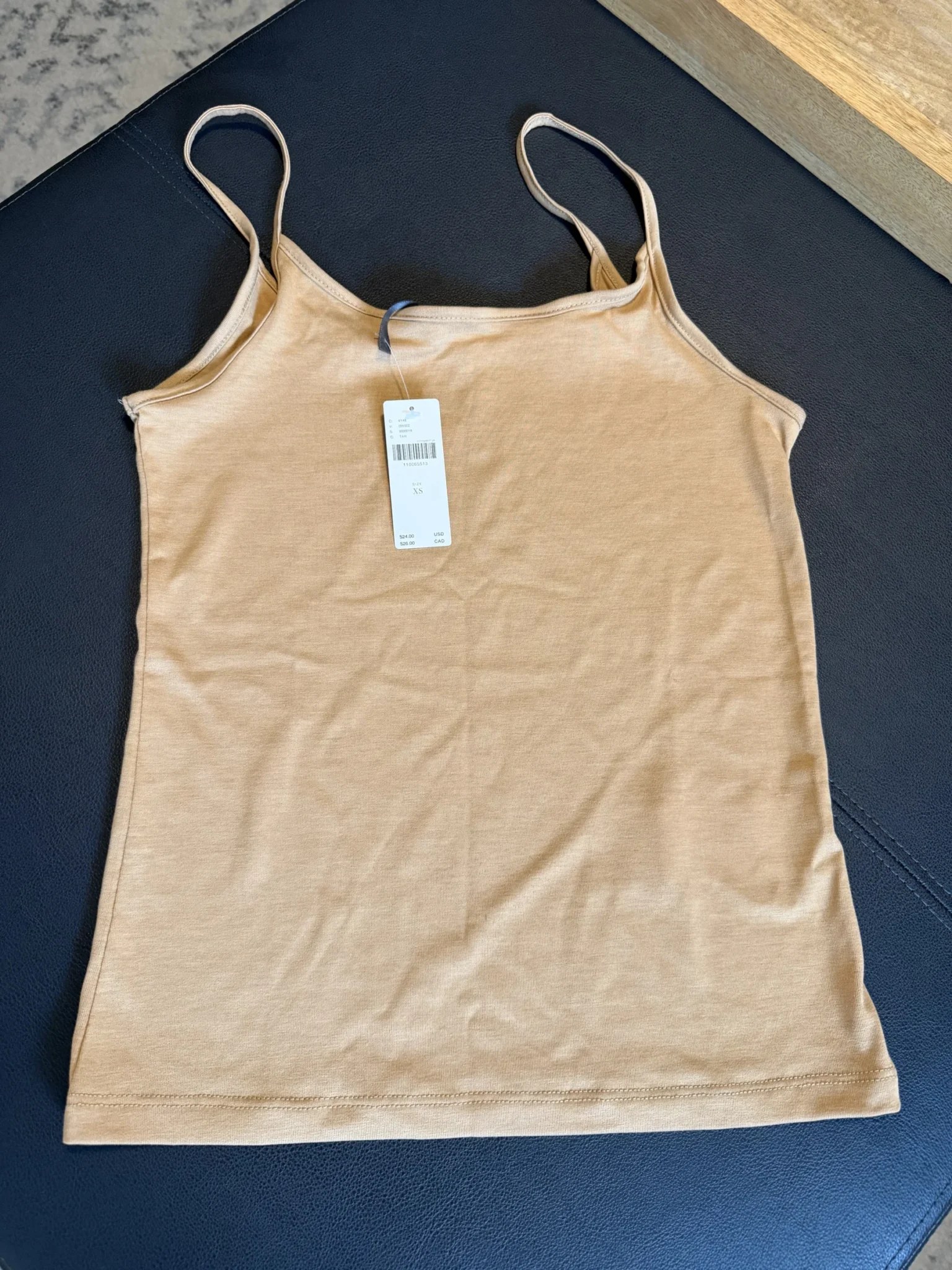 Featured image for Camisole couleur tan