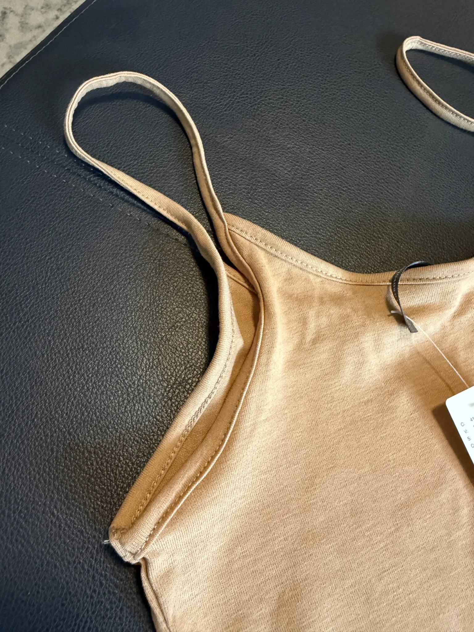 Image for Camisole couleur tan