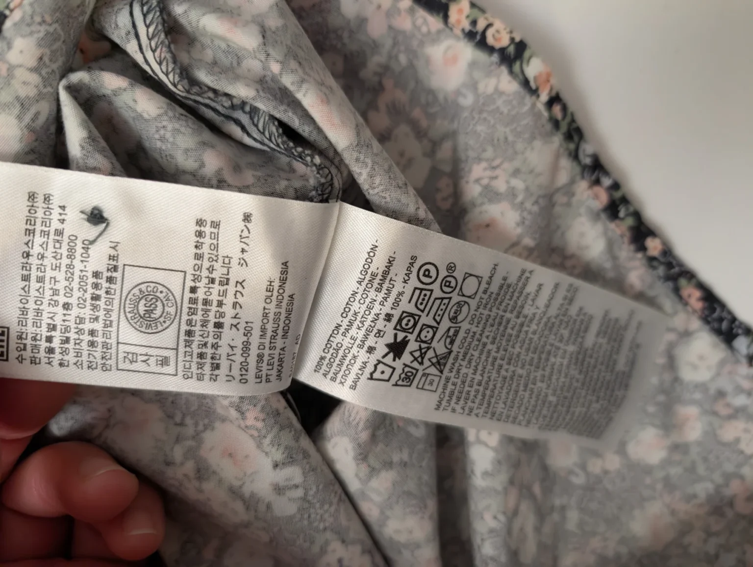 Image for Crop top Levi's taille XS style vintage