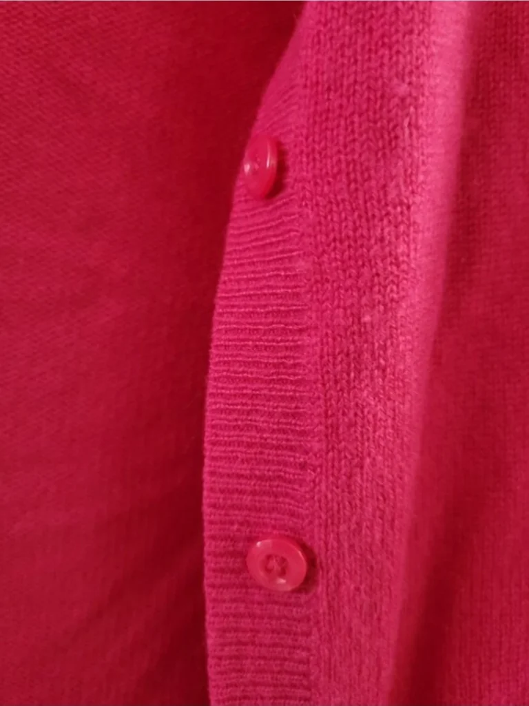 Image for Lord & Taylor 100% Cashmere Short-Sleeved Cardigan / 100% cashmere short-sleeved cardigan – Pink – XS – TP
