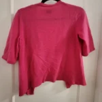 Thumbnail for Lord & Taylor 100% Cashmere Short-Sleeved Cardigan / 100% cashmere short-sleeved cardigan – Pink – XS – TP