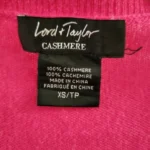Thumbnail for Lord & Taylor 100% Cashmere Short-Sleeved Cardigan / 100% cashmere short-sleeved cardigan – Pink – XS – TP