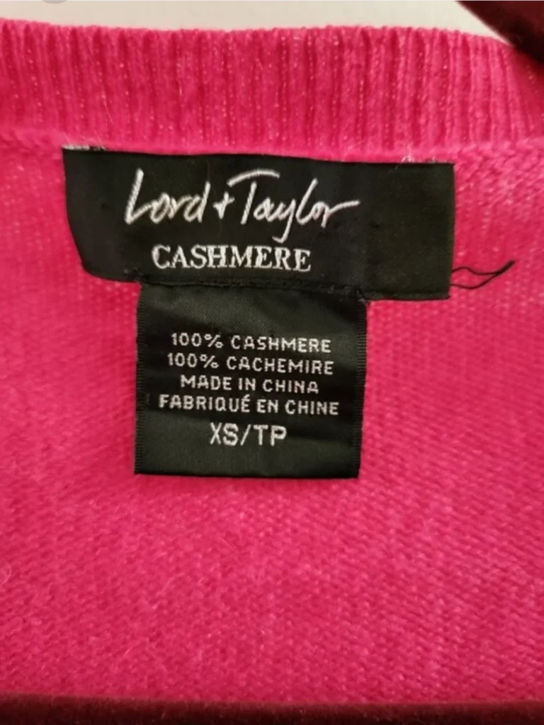 Image for Lord & Taylor 100% Cashmere Short-Sleeved Cardigan / 100% cashmere short-sleeved cardigan – Pink – XS – TP