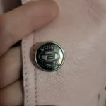 Thumbnail for BGN & CO. Y2K Pastel Pink Genuine Leather Trench Coat Jacket / Pastel pink genuine leather trench coat – Size S/P