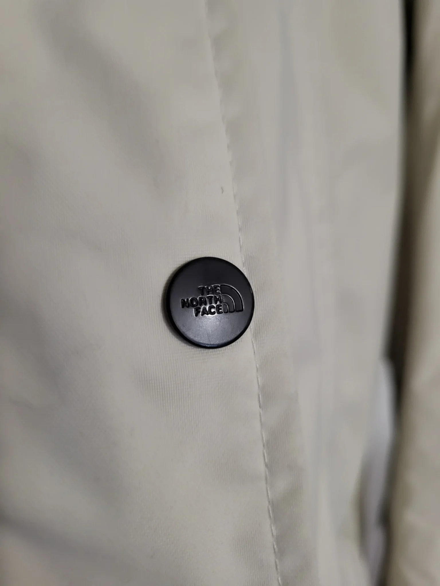 Image for The North Face Brooklyn Down Parka Jacket / Coat - Cream Beige / Beige Cream - Women’s Size L