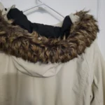 Thumbnail for The North Face Brooklyn Down Parka Jacket / Coat - Cream Beige / Beige Cream - Women’s Size L
