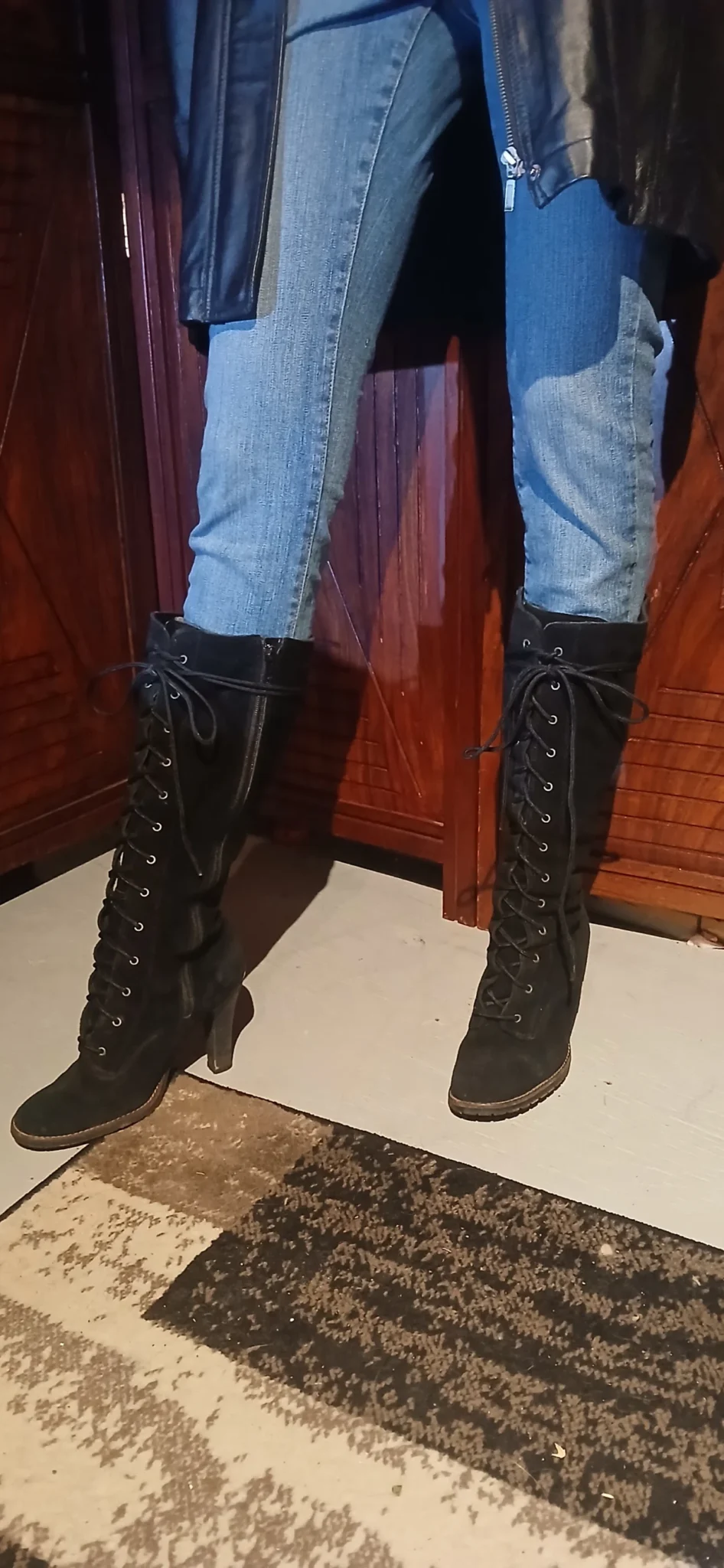 Featured image for Black suede boots