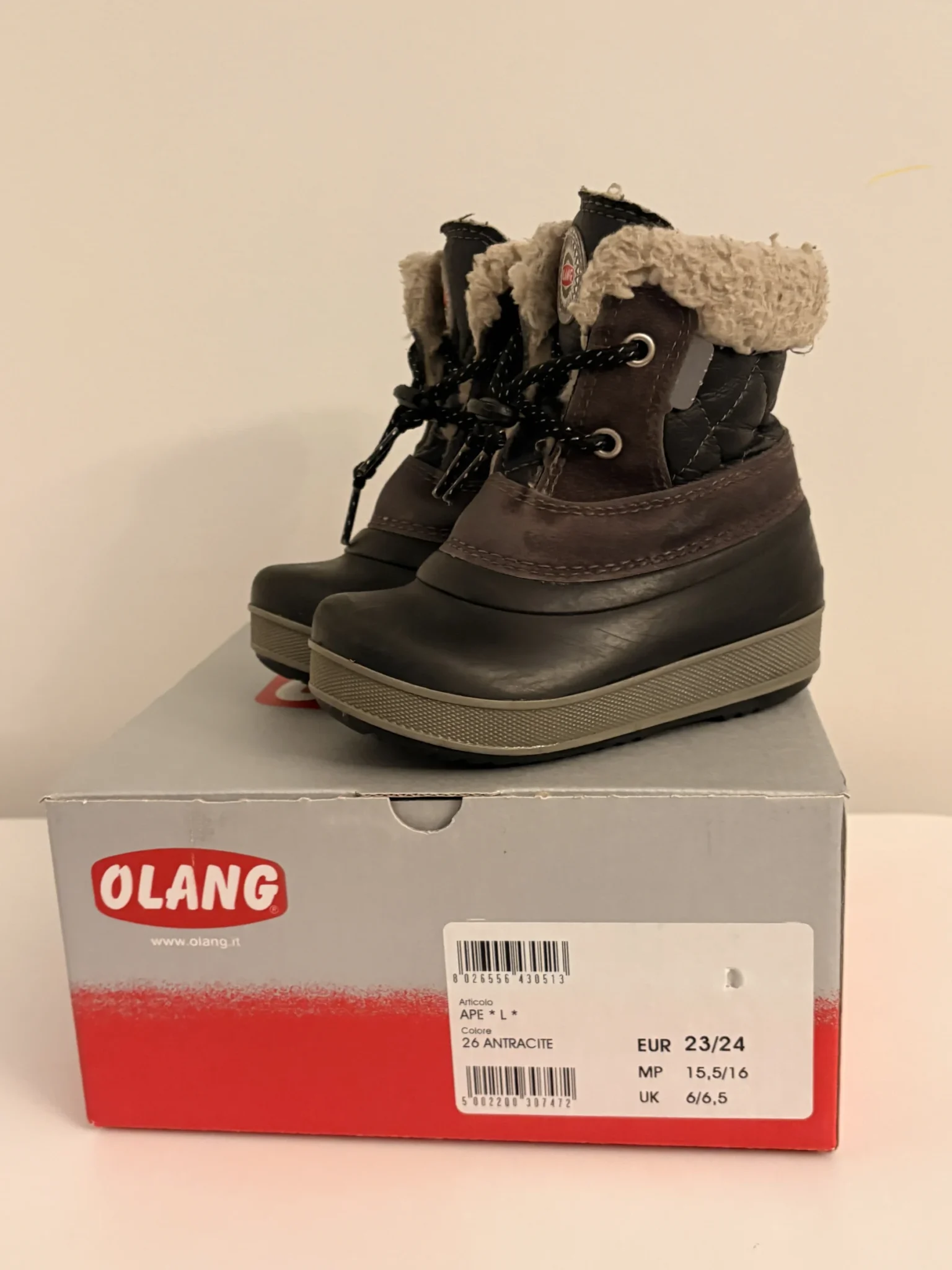 Featured image for Olang 23-24 anthracite winter boots