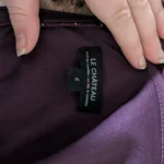 Thumbnail for Robe violet dentelle