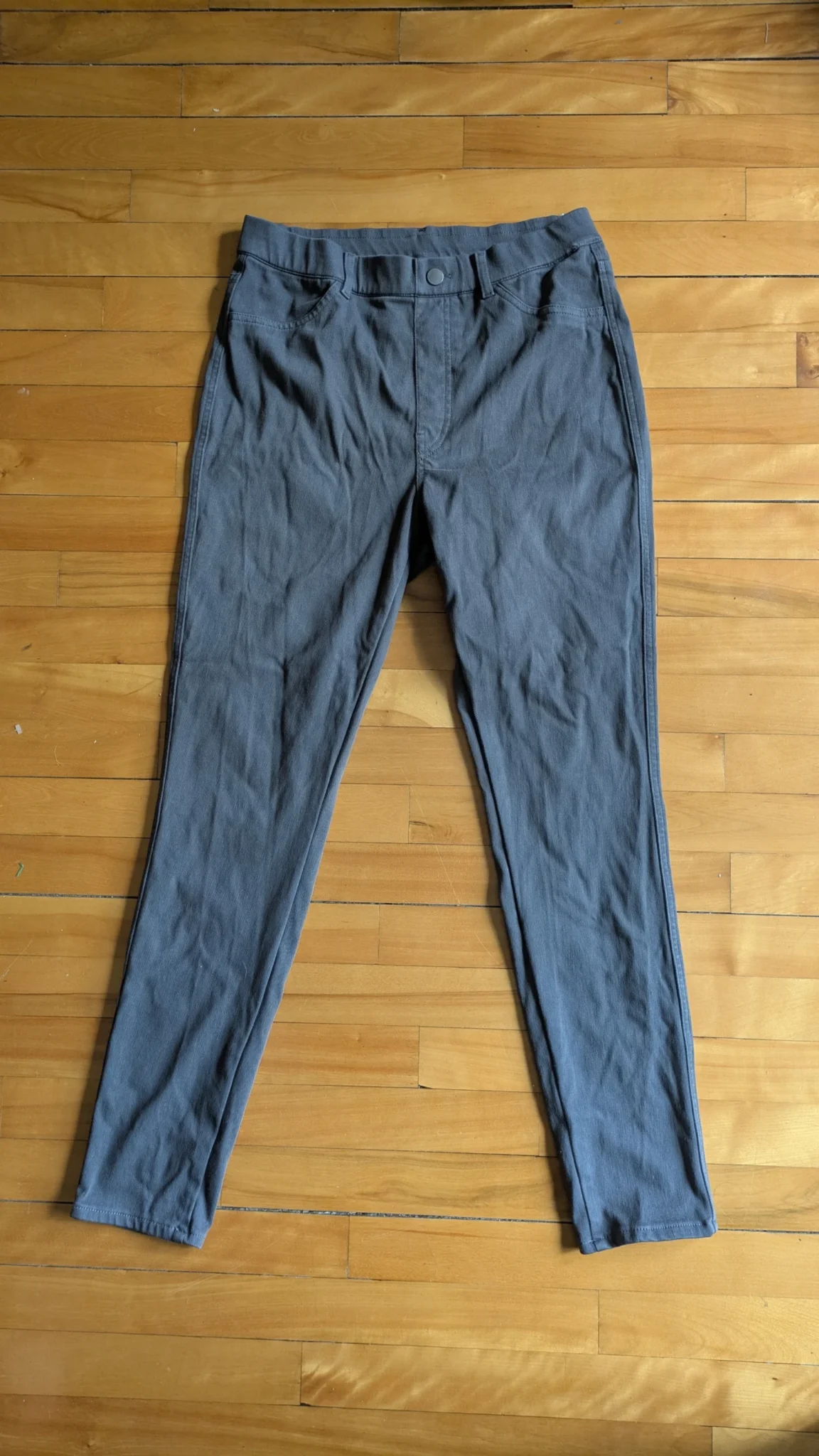 Featured image for Pantalons gris extensibles