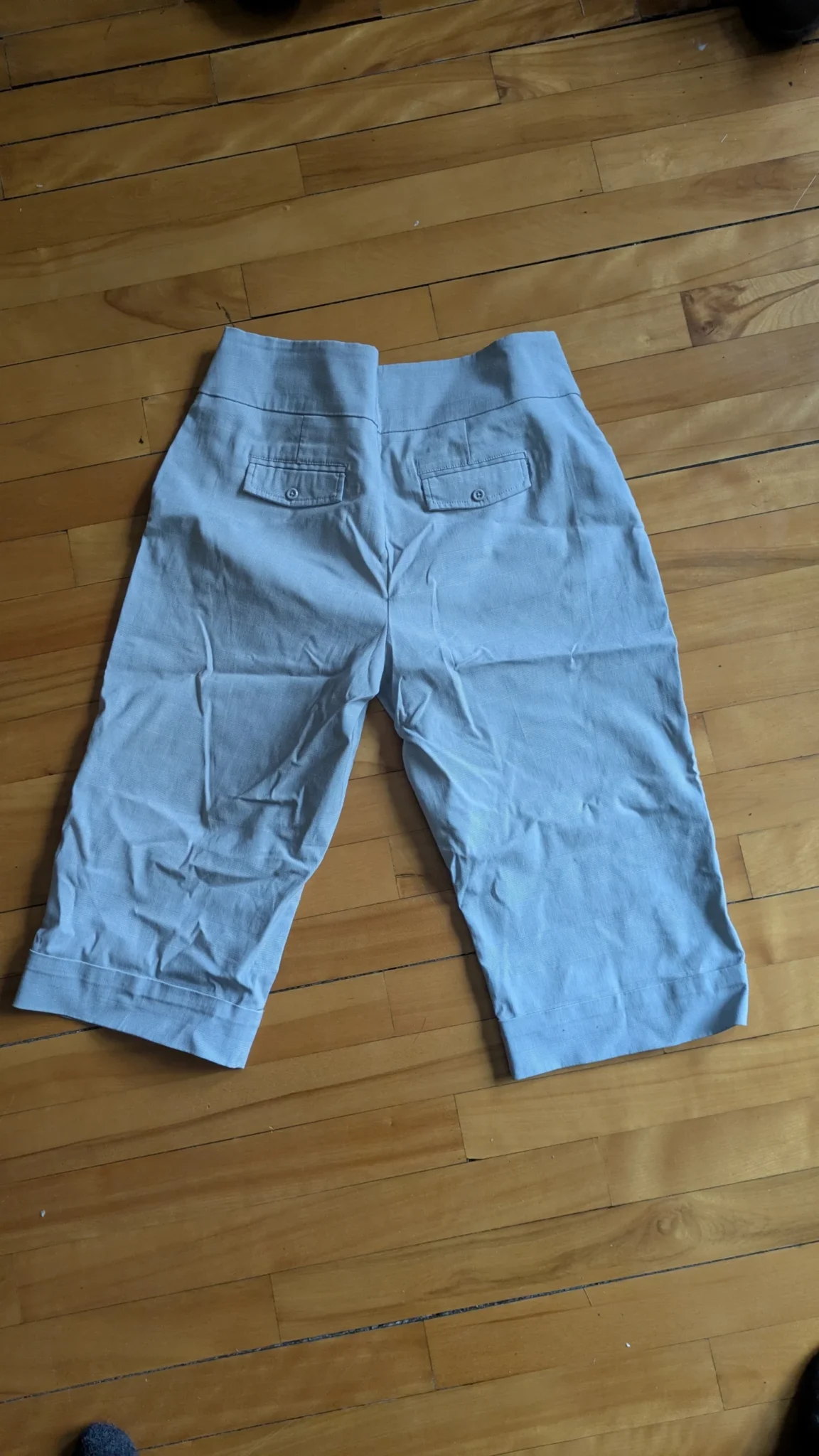 Image for Pantalons 3/4 gris pâle