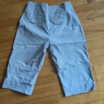 Thumbnail for Pantalons 3/4 gris pâle