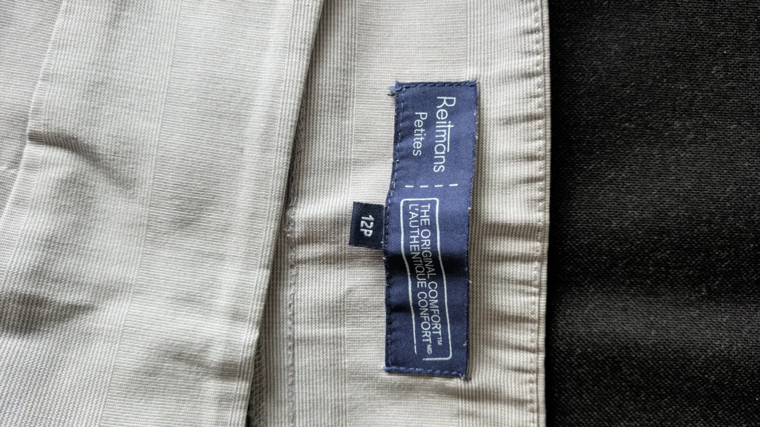 Image for Pantalons 3/4 gris pâle
