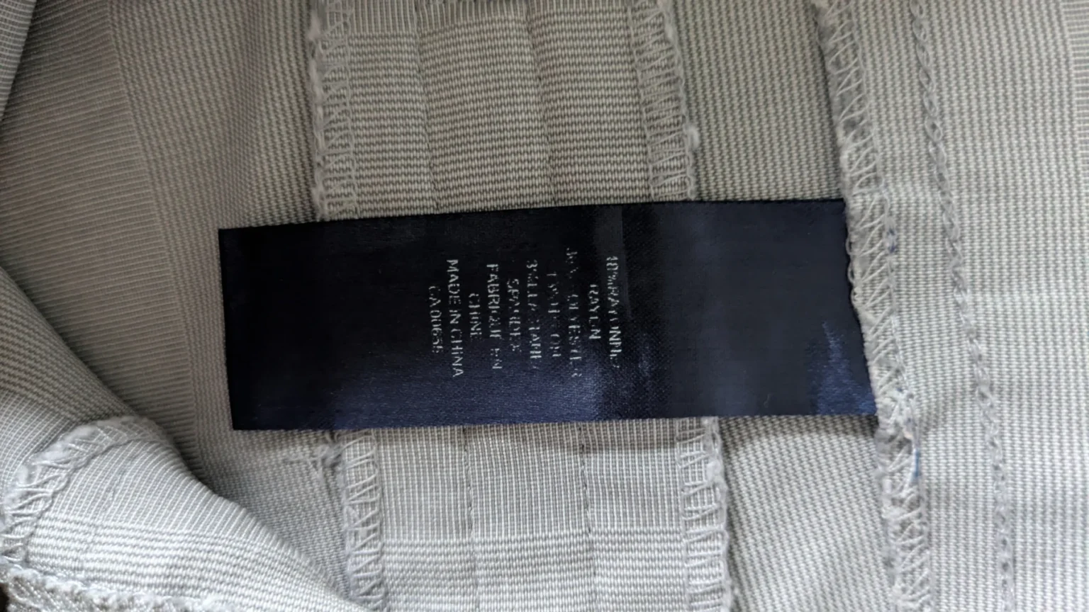 Image for Pantalons 3/4 gris pâle
