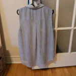 Thumbnail for Blouse sans manche rayée