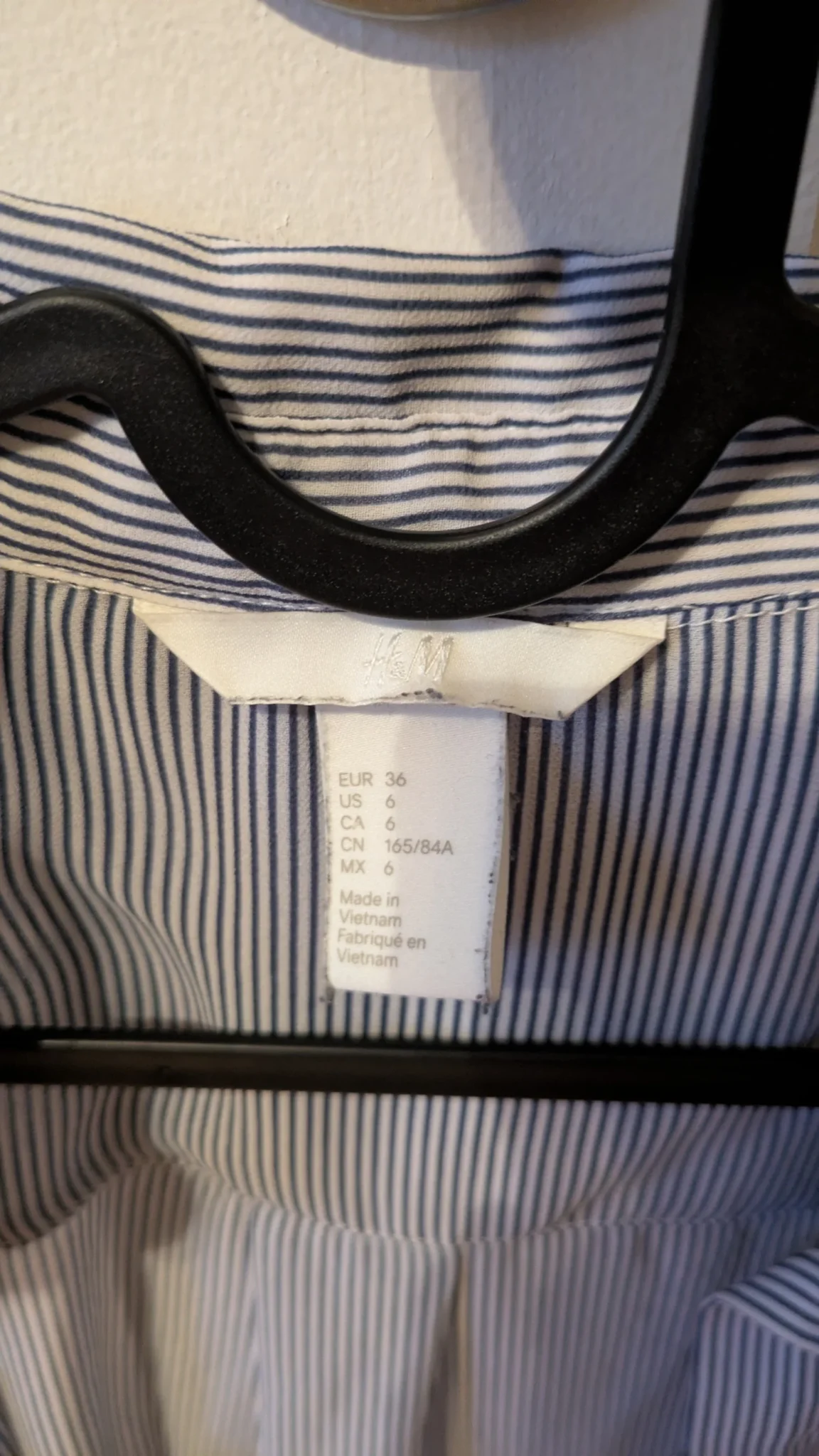 Image for Blouse sans manche rayée