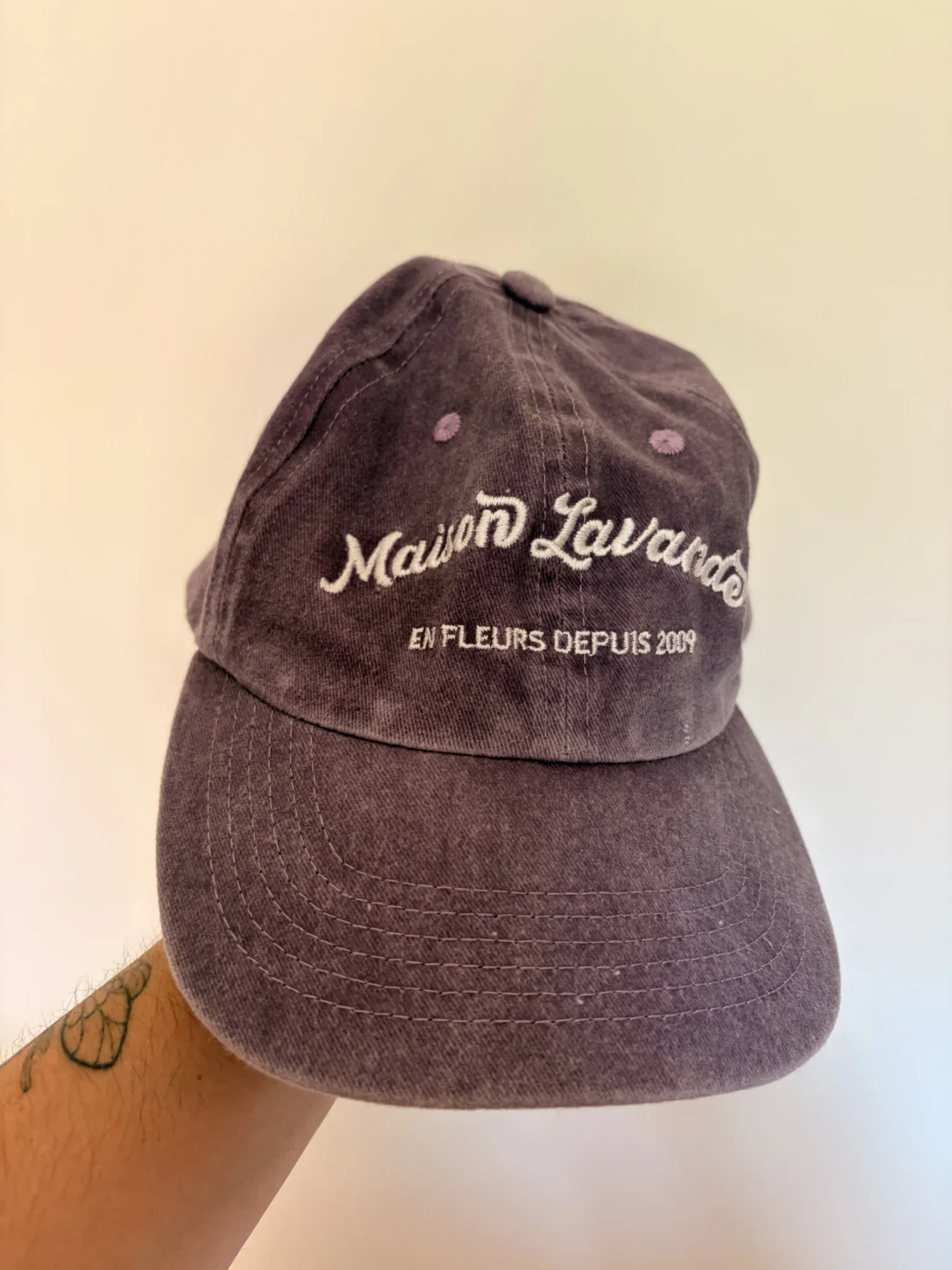 Featured image for Lavender-coloured cap