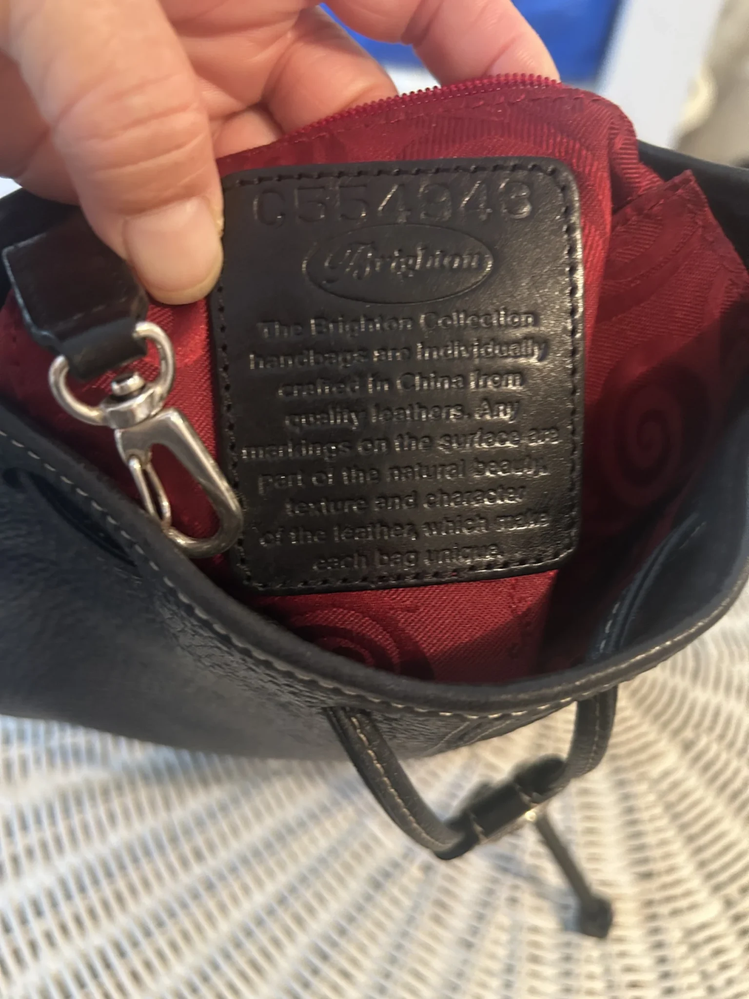Featured image for Brighton bucket bag in genuine black leather – Excellent condition