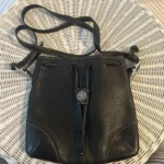 Thumbnail for Brighton bucket bag in genuine black leather – Excellent condition