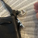Thumbnail for Brighton bucket bag in genuine black leather – Excellent condition