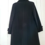 Thumbnail for Coat: 50% angora, 50% virgin wool, with rabbit fur trim. Luxury vintage piece, made in Germany