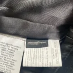 Thumbnail for Danier Genuine Leather Raccoon Fur Trim Embellished Jacket Black 2XL