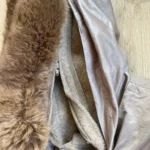 Thumbnail for Vintage Linda Lundström La Parka 3-in-1 Coat Heather Grey Taupe Small