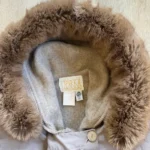 Thumbnail for Vintage Linda Lundström La Parka 3-in-1 Coat Heather Grey Taupe Small