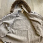 Thumbnail for Vintage Linda Lundström La Parka 3-in-1 Coat Heather Grey Taupe Small