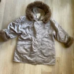 Thumbnail for Vintage Linda Lundström La Parka 3-in-1 Coat Heather Grey Taupe Small