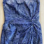 Thumbnail for Banana Republic x Piece & Co Strapless Silk Blend Twist Front Cocktail Dress