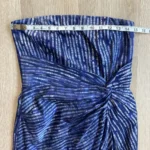 Thumbnail for Banana Republic x Piece & Co Strapless Silk Blend Twist Front Cocktail Dress