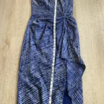 Thumbnail for Banana Republic x Piece & Co Strapless Silk Blend Twist Front Cocktail Dress