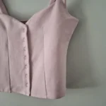 Thumbnail for Haut col en coeur style bustier