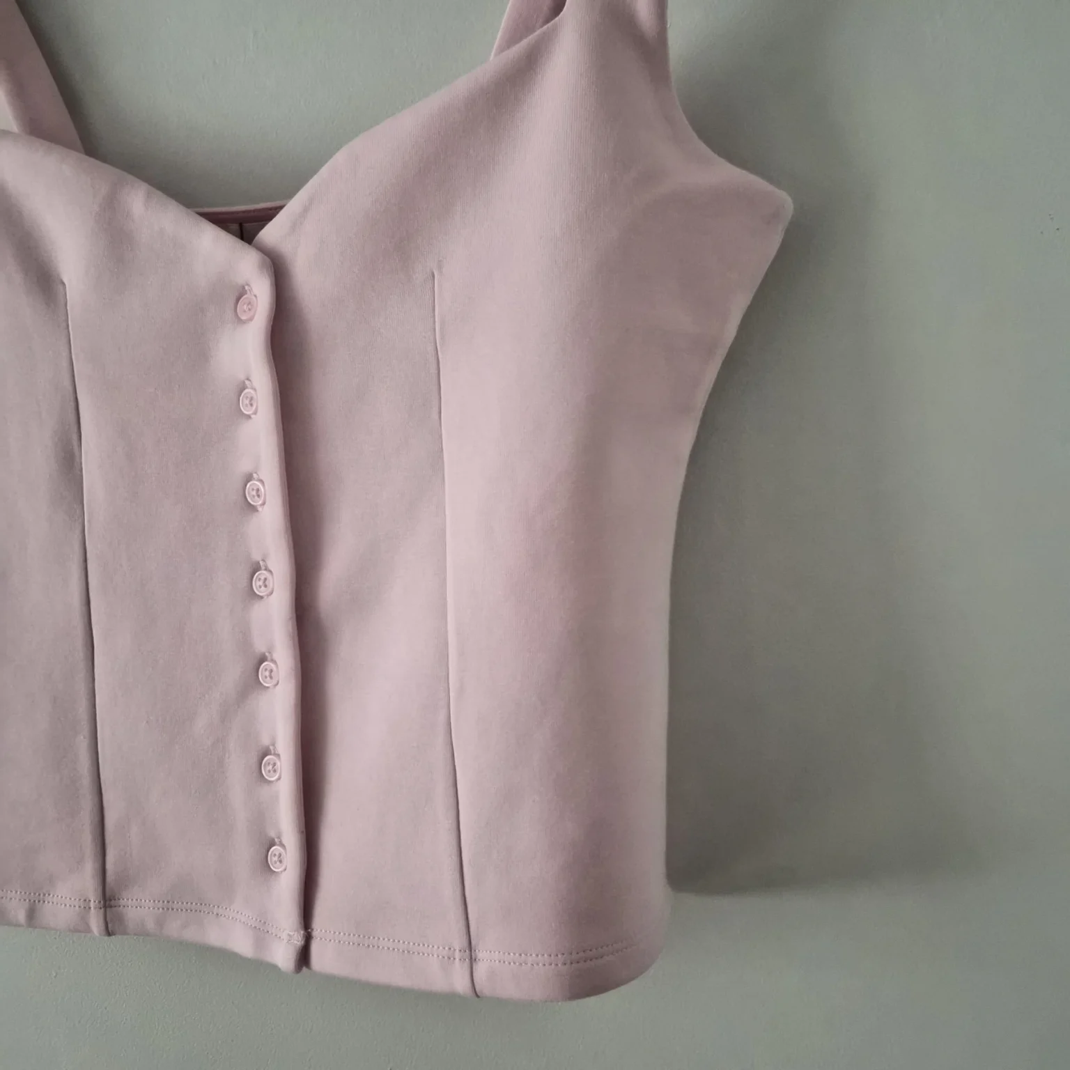 Image for Haut col en coeur style bustier