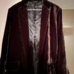 Thumbnail for Brown velvet jacket