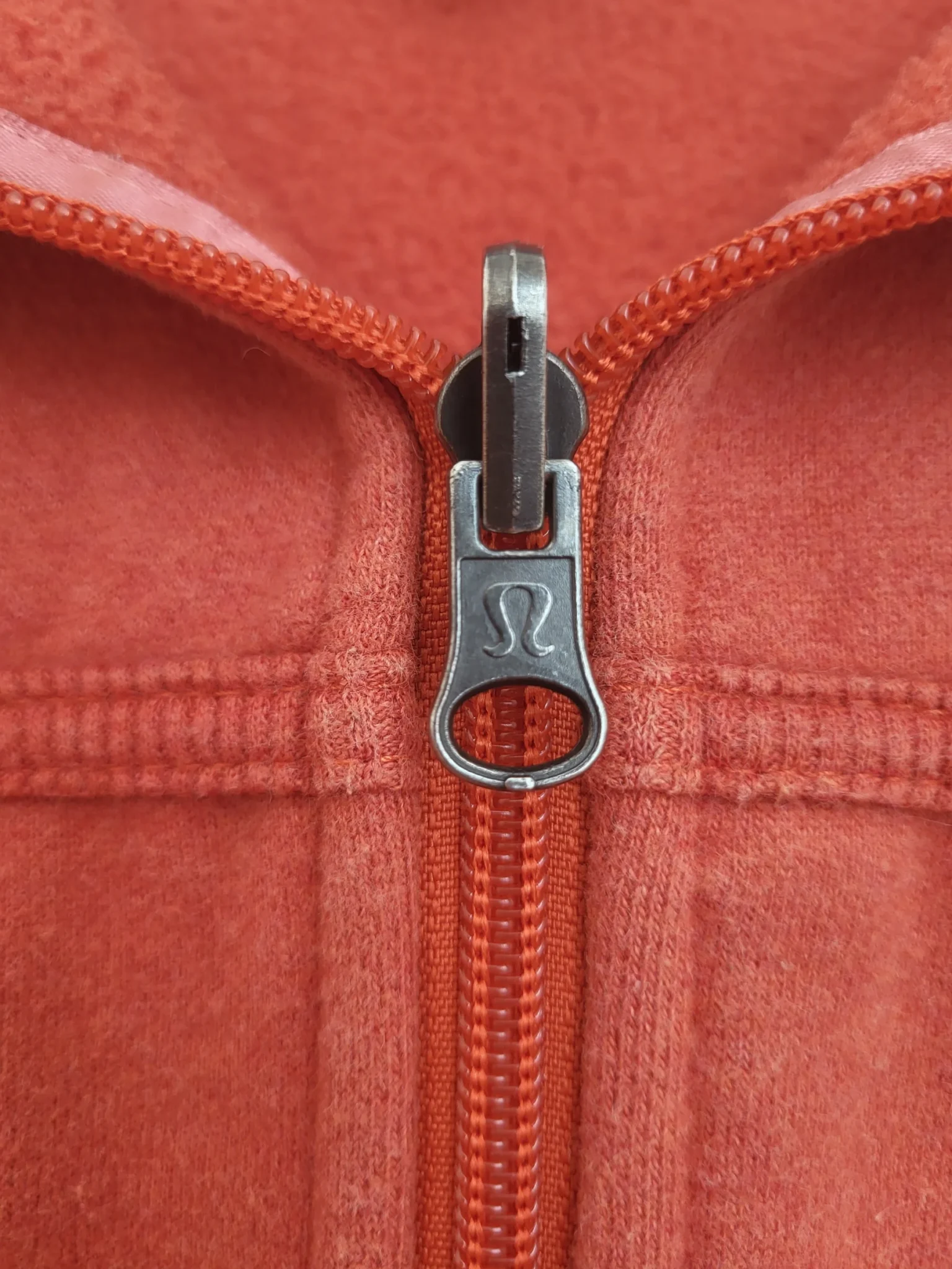 Image for Lululemon Vintage Scuba Hoodie Orange –  Logo