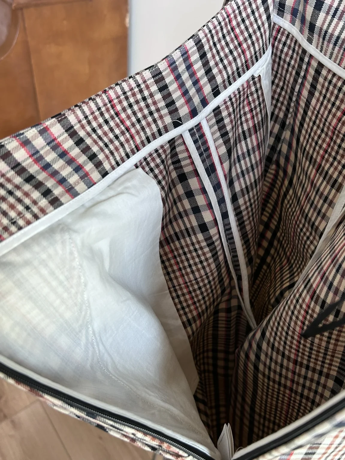 Image for ISA ARFEN tailored plaid pants